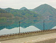 宝仙湖（玉川ダム湖）